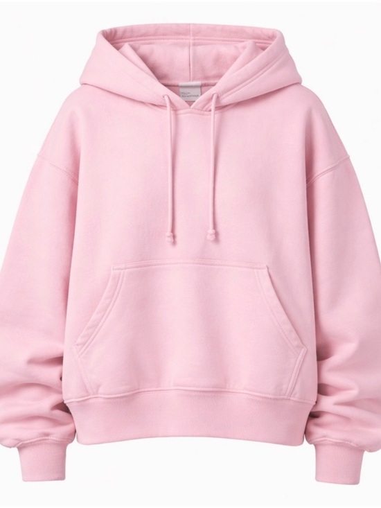 TNA Sweaters - TNA | Sweatfleece MegaFit Crop Hoodie | M